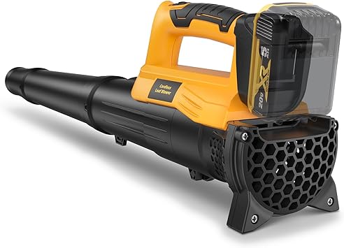 מפוח גינון גנרי לדיוולט קל ועוצמתי Cordless 450CFM Leaf Blower for Dewalt 20V