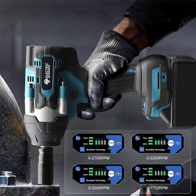 מפתח רטיטה גנרי למקיטה Torque Brushless cordless Impact Wrench 1/2