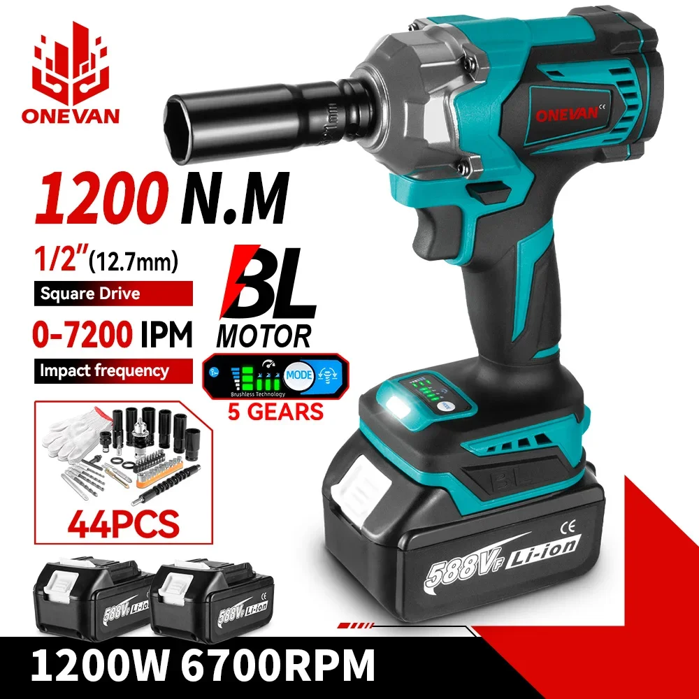 מפתח רטיטה גנרי למקיטה טורק בינוני מבית וואן וואן ONEVAN ½ inch 1200W