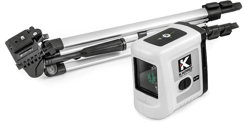 פלס לייזר פרולייזר ירוק 862G + חצובה 1.3 מטר Kapro