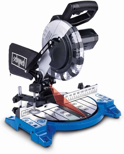 מסור גרונג "8 מקצועי כולל סמן לייזר Scheppach HM80L