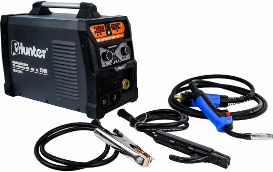 רתכת משולבת 3 ב-1 אינוורטר Hunter 101312-001 250A