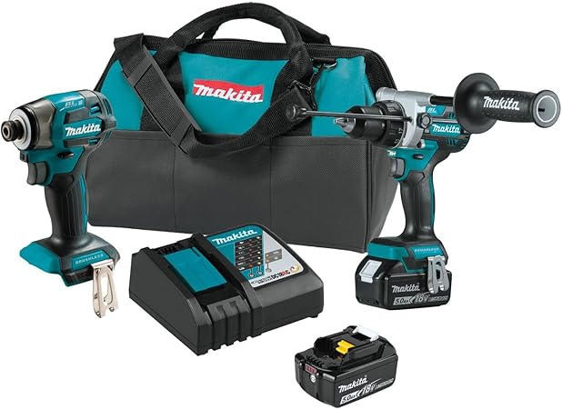 סט קומבו מברגות עילית מקיטה החדש Makita XT297T 18V LXT