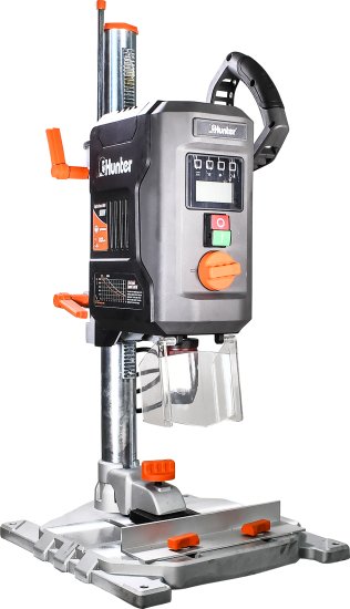 מקדחת עמוד שולחנית 900W עם צג דיגיטלי Hunter