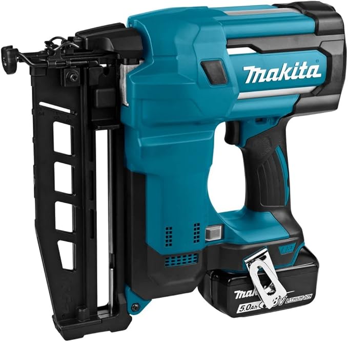 סט אקדח מסמרי פיניש 16G (גוף בלבד) מבית Makita DBN600RTJ 18V