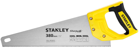 מסור יד Stanley Sharpcut 7TPI