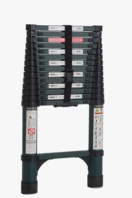 סולם ARMY פרימיום טלסקופי יחיד/נשען – 4.4 מטר – מותג TELESCOPIC