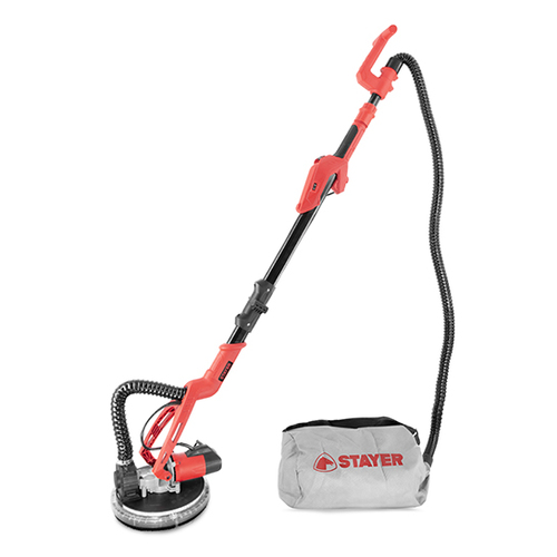 מלטשת קירות גבס כולל תאורת לד + מזוודה קשיחה מבית שטייר ספרד LP 750 AVS Stayer