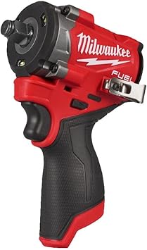 גוף מפתח הרטיטה סטאבי החדש Milwaukee M12 FUEL Stubby Milwaukee M12FCIWF12G3-0 12V 1/2"