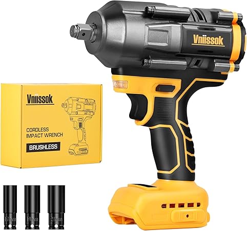 מפתח רטיטה גנרי לדיוולט  1/2 Dewalt 20V Battery (1200N.m) Brushless