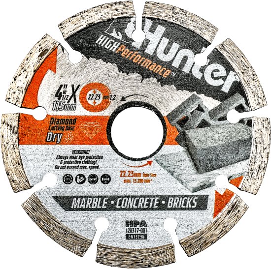 דיסק יהלום חריץ-יבש Hunter Eco Dry HD