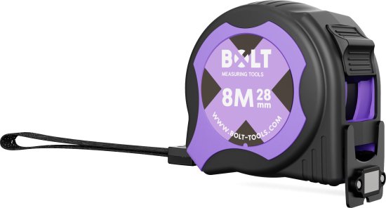 מטר מדידה מגנטי 8 מטר בולט Bolt משובח