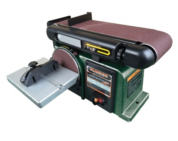 מלטשת שולחן סרט + צד 370W דגם SE491G