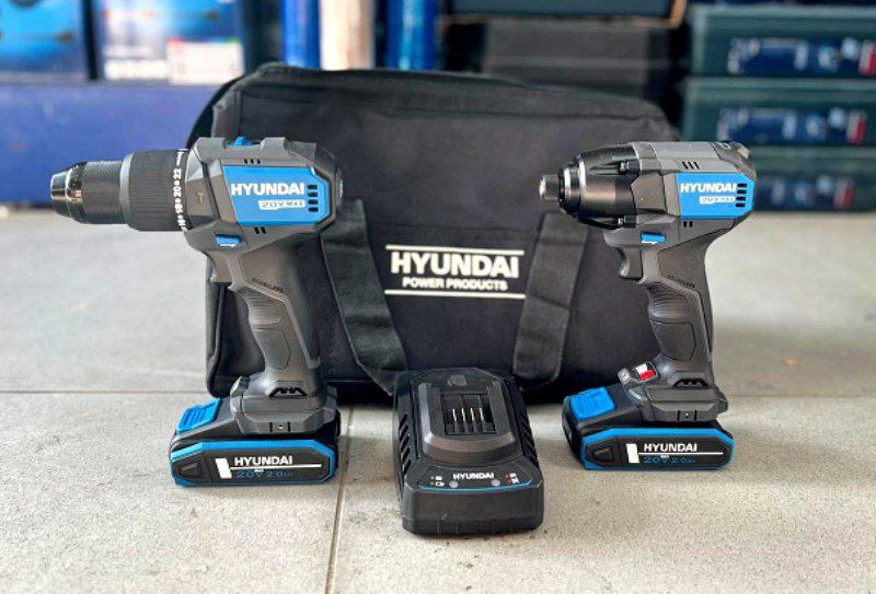 קומבו מברגות יונדאי מקצועיות HYUNDAI S01-T2B 20V max