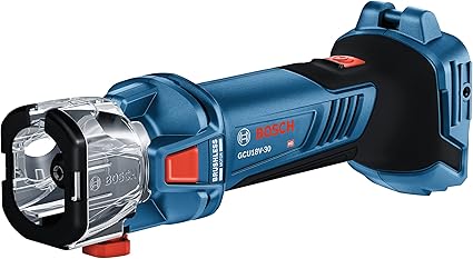 טרימר / כרסם גבס בוש נייד דגם BOSCH GCU18V-30N 18V Brushless Cut-Out Tool מחודש