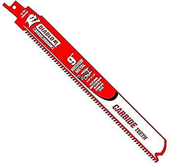 סט 3 להבים קרבייד דיאבלו למתכת בינונית באורך 225 ממ Freud DS0910CF3 Diablo 9" Carbide Medium Metal