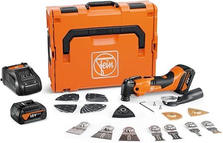 סט מולטיטול פיין מקצועי Fein Multimaster AMM 500 Plus TOP 4.0 Ah Starlock Plus