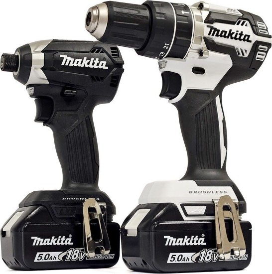 סט 2 כלים נטענים 18V - מברגת אימפקט + מקדחה-מברגה עם 2 סוללות + מטען + מזוודת נשיאה Makita LXT