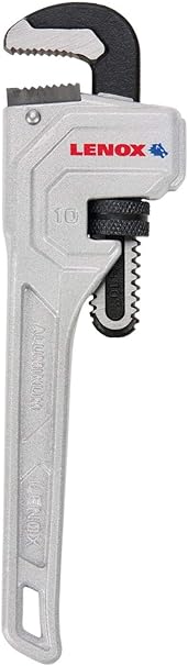 מפתח צינורות ישר מאלומיניום מבית לנוקס Lenox Tools LXHT90610 באורך 10 אינץ'
