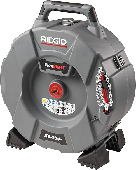 מכונה לפתיחת סתימות דגם K9-204 מבית RIDGID FlexShaft