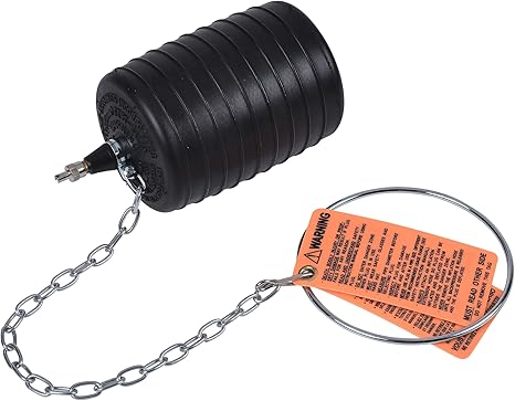 פקק בדיקה מגומי מתנפח לצנרת Cherne 270040 בקוטר 4 אינץ