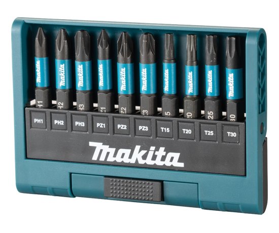 סט 10 ביטים מגנטים 50 מ''מ Makita E-12011