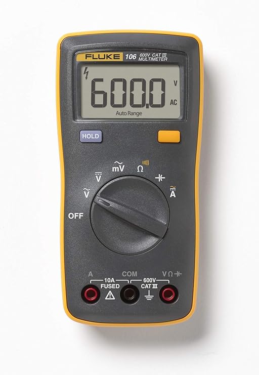 רב מודד פלוק 106 Fluke 106 Palm Sized Digital Multimeter