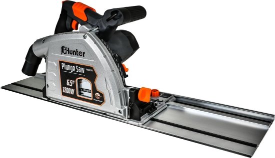 מסור מסילה עגול כולל מסילה Hunter 1200W 165mm