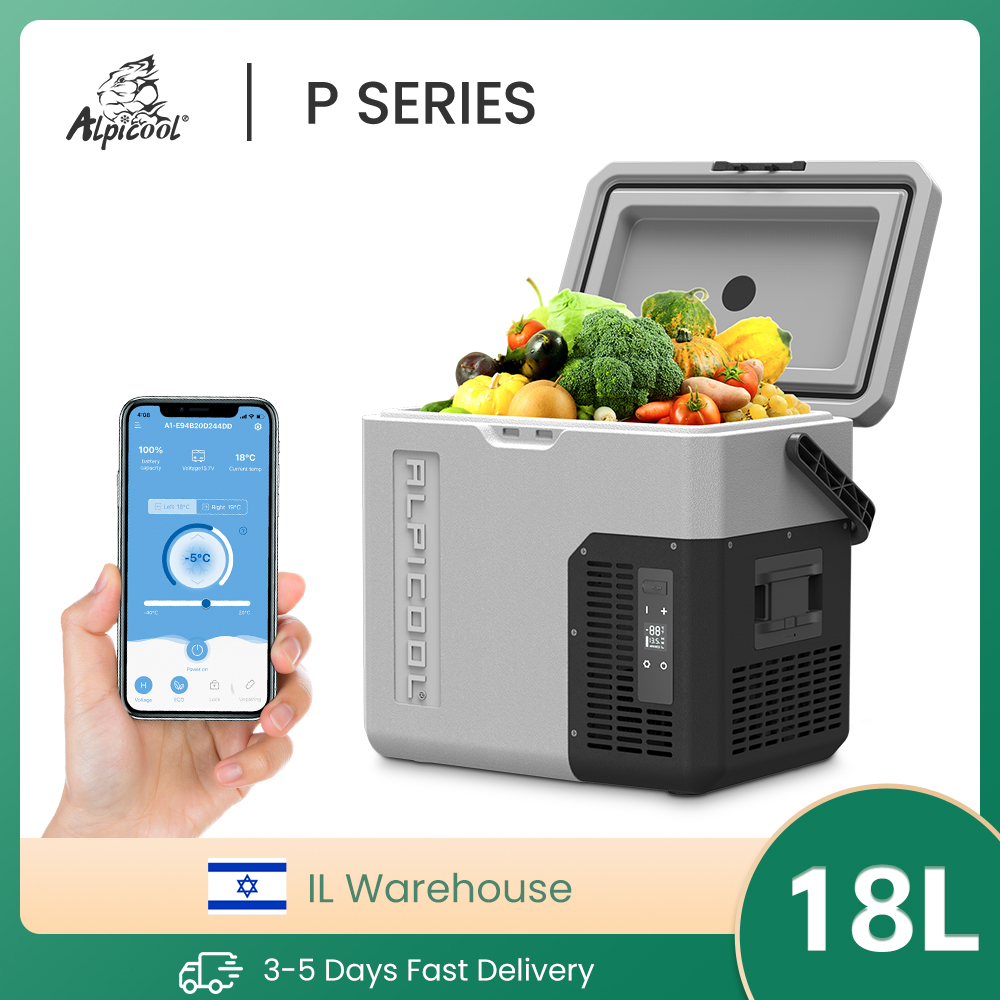 מקרר נייד אלפיקול Alpicool 18L Refrigerator 12/24DC