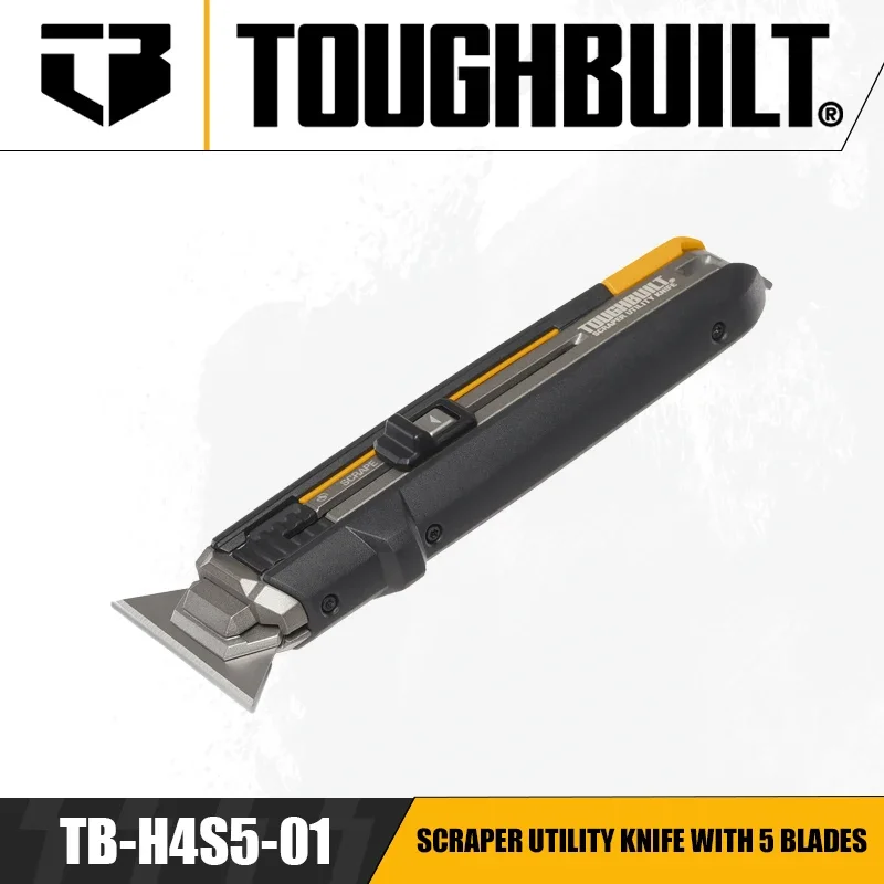 סכין יפנית דו שימושית מבית טאף בילט Toughbuilt TB-H4S5-01 Scraper Utility Knife
