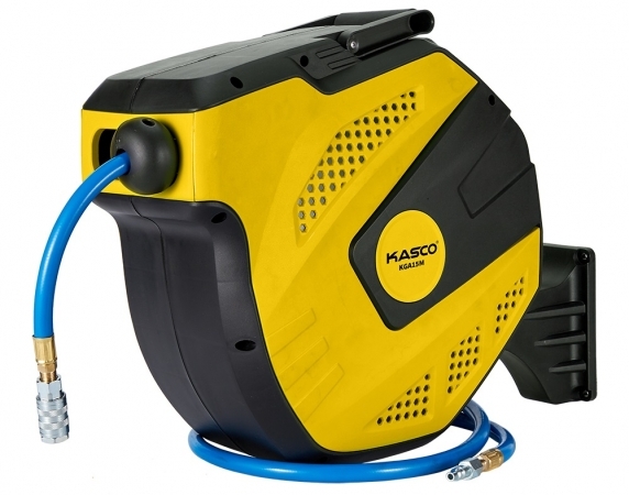 גלגלת אוטומטית (תוף) + צינור אוויר 15 מ' דגם KGA15M