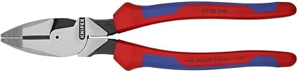 פלייר חשמלאים מקצועי Knipex 09 02 240 SBA 9.5 אינץ' – דגם High Leverage אמריקאי
