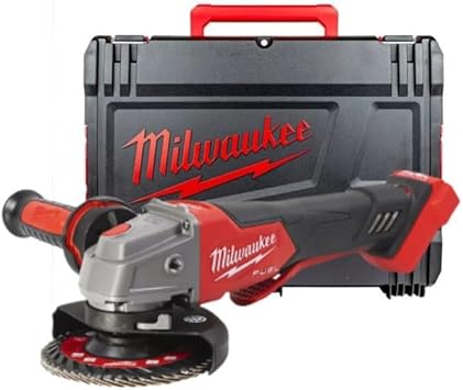 משחזת זווית מילווקי עם בורר מהירויות בתוך ארגז HDMilwaukee M18 FSAGV115XPDB-0X