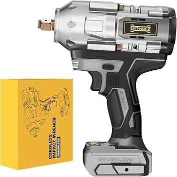 מפתח רטיטה גנרי לדיוולט Cordless Impact Wrench 1/2 inch for DeWalt 20v 1200N.m)