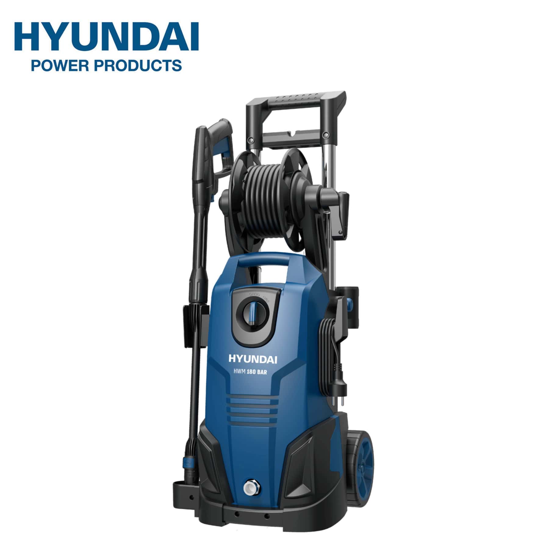 מכונת שטיפה תעשייתית 180 בר יונדאי כלי עבודה מנוע אינדוקציה HYUNDAI HWM180