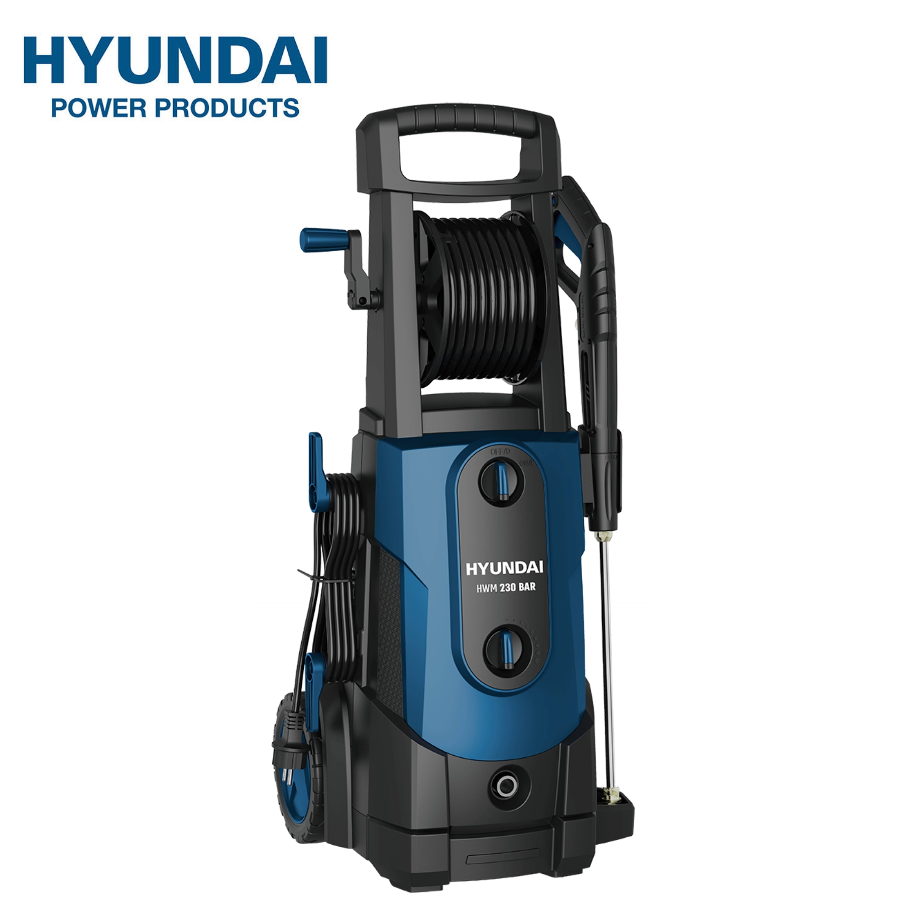 מכונת שטיפה תעשייתית 230 בר יונדאי כלי עבודה HYUNDAI HWM230