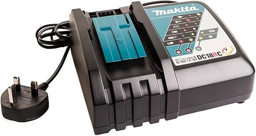 Makita DC18RC Genuine Li-ion 7.2V-18V Fast Battery Charger 240V BL1830, BL1840
