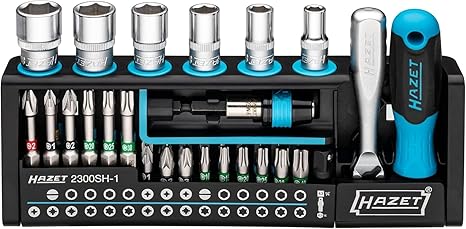 סט ביטים מקצועי 39 חלקים האזט HAZET SmartHolder 2300SH-1 