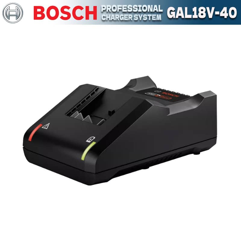 מטען בוש מהיר 4A מקצועי Bosch GAL 18V-40
