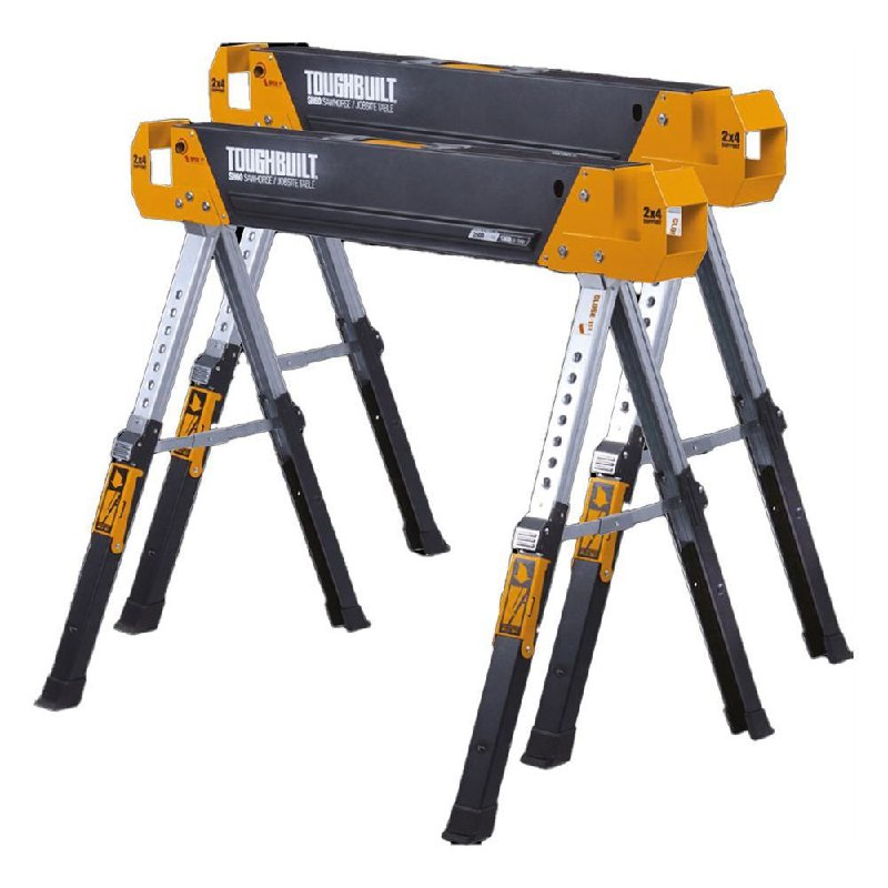 זוג סוסי עבודה מתקפלים איכותיים TOUGHBUILT TB-SH60