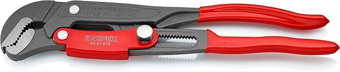 מפתח צינורות שוודי מתכוונן במהירות Knipex 83 61 010 באורך 330 מ"מ