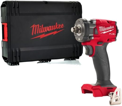 מפתח רטיטה נייד מילווקי עם ארגז Milwaukee 18V Fuel M18FIW2F38-0X