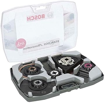 סט להבים 5 חלקים למולטיטול בתקן Starlock – כולל אביזרי חיתוך, השחזה וגירוד (סט להבים בלבד) Bosch Professional 