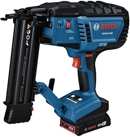 אקדח סיכות כתר נייד בוש BOSCH GTH18V-18MN 18V Brushless 18-Gauge