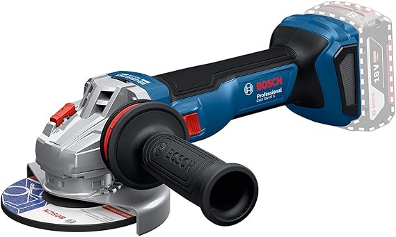 משחזת זווית נטענת בוש Bosch GWS 18V-11 S עם בורר מהירויות – גוף בלבד
