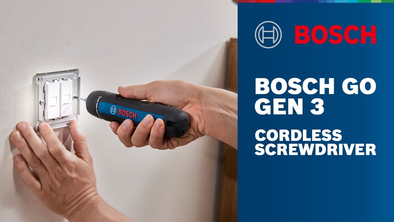 מברגון בוש גו 3 החדש Bosch Go 3 Mini 3.6V w/ Box Bosch Go3