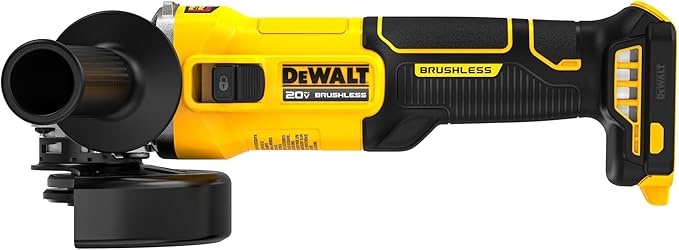 משחזת זווית חשמלית נטענת Dewalt 20V MAX Brushless DCG407B 4.5inch