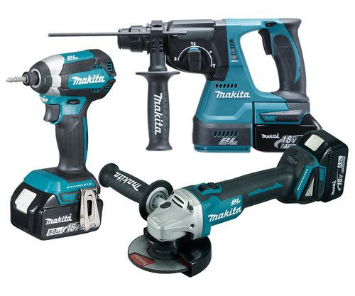 קומבו סט 3 כלים מקיטה 18V דגם DLX3189 Makita 18V DLX3189