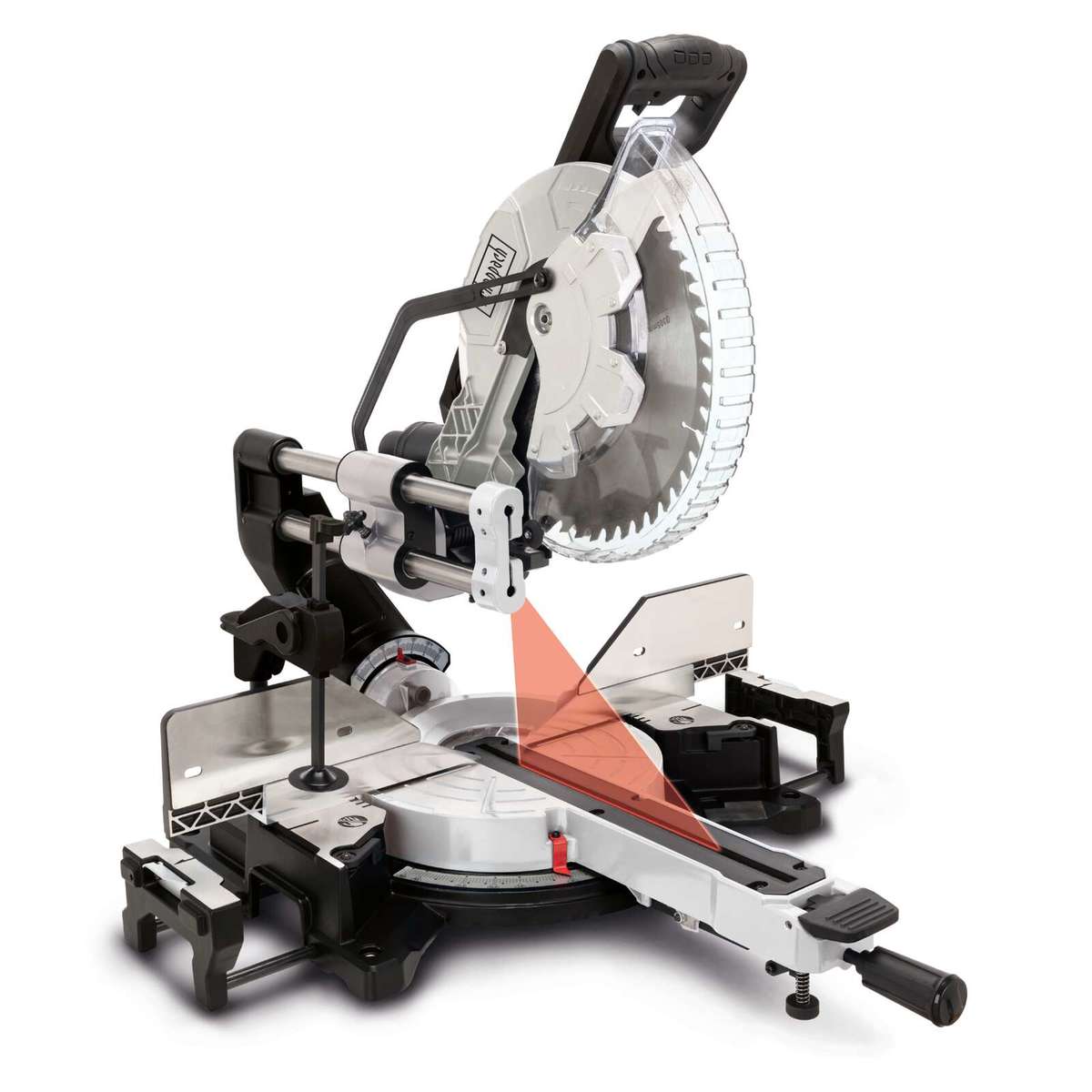 מסור גרונג פנדל 305 מ"מ עם לייזר מבית שפך KZGS310PS-BE Scheppach