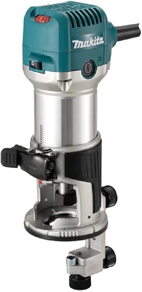 ראוטר וטרימר חשמלי מקצועי מקיטה עם בסיס ואביזרים RT0702CX4/2 – Makita RT0702CX4 Router Trimmer